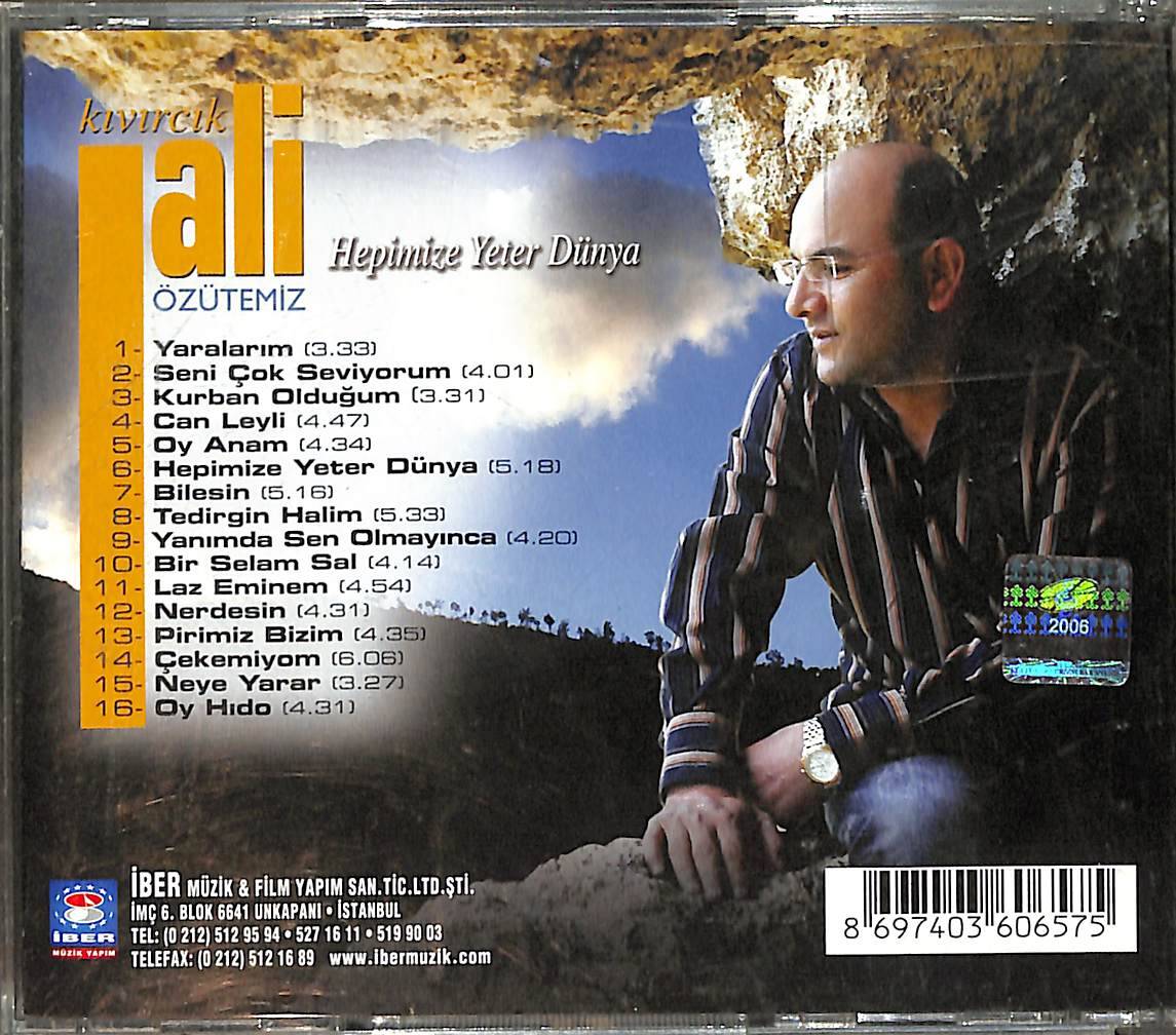 Kıvırcık Ali - Hepimize Yeter Dünya CD (İkinci El) CD4715 - 2