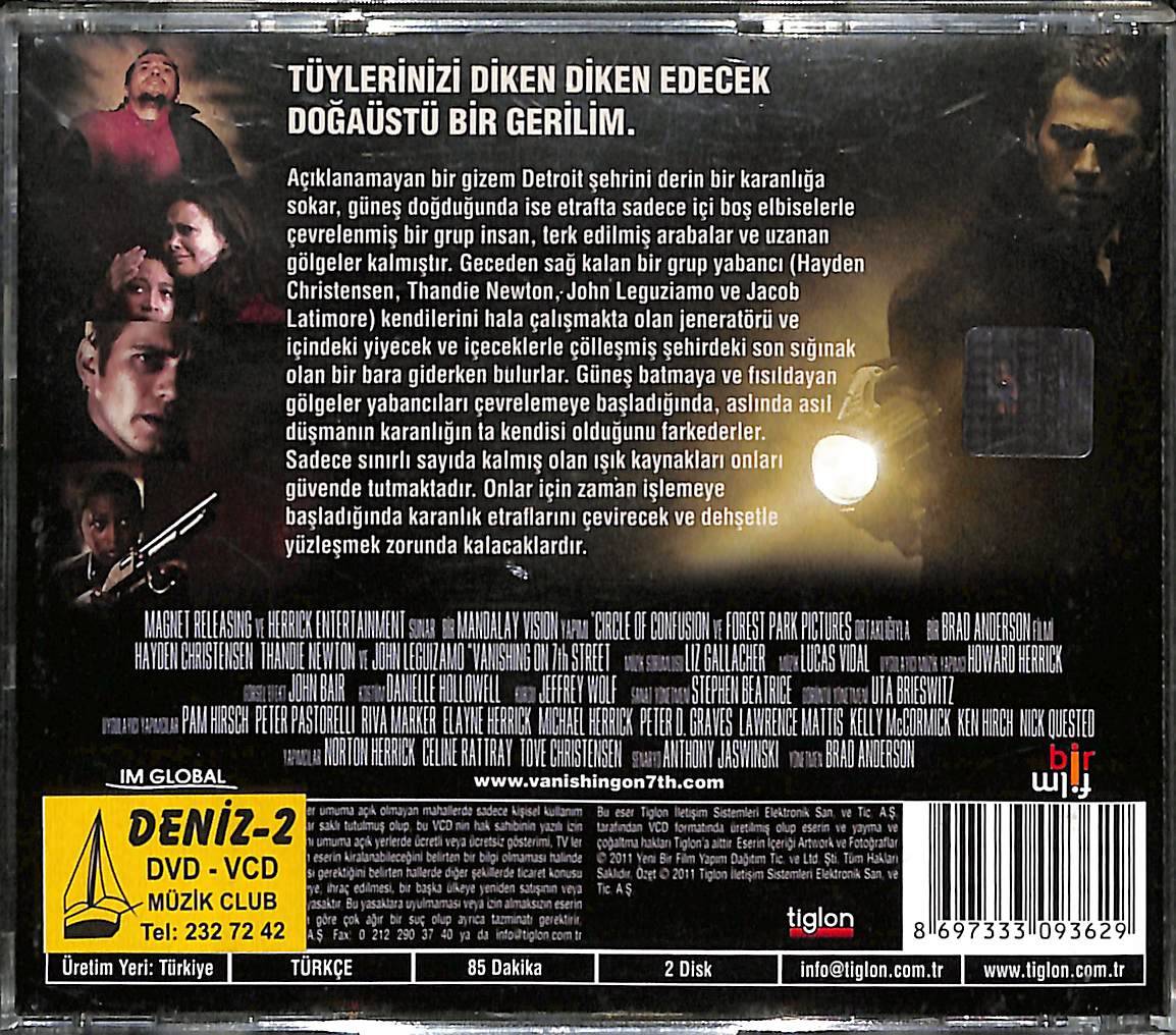 Kıyamet Gecesi - Vanishing On 7th Street (2010) Orjinal VCD Korku / Gizem Film ***ÇOK NADİR FİLM*** VCD28214 - 2