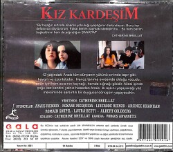 Kız Kardeşim - A ma Soeur (2001) Orjinal VCD Film ' Anais Reboux, Roxane Mesquida ' VCD28061 - 2