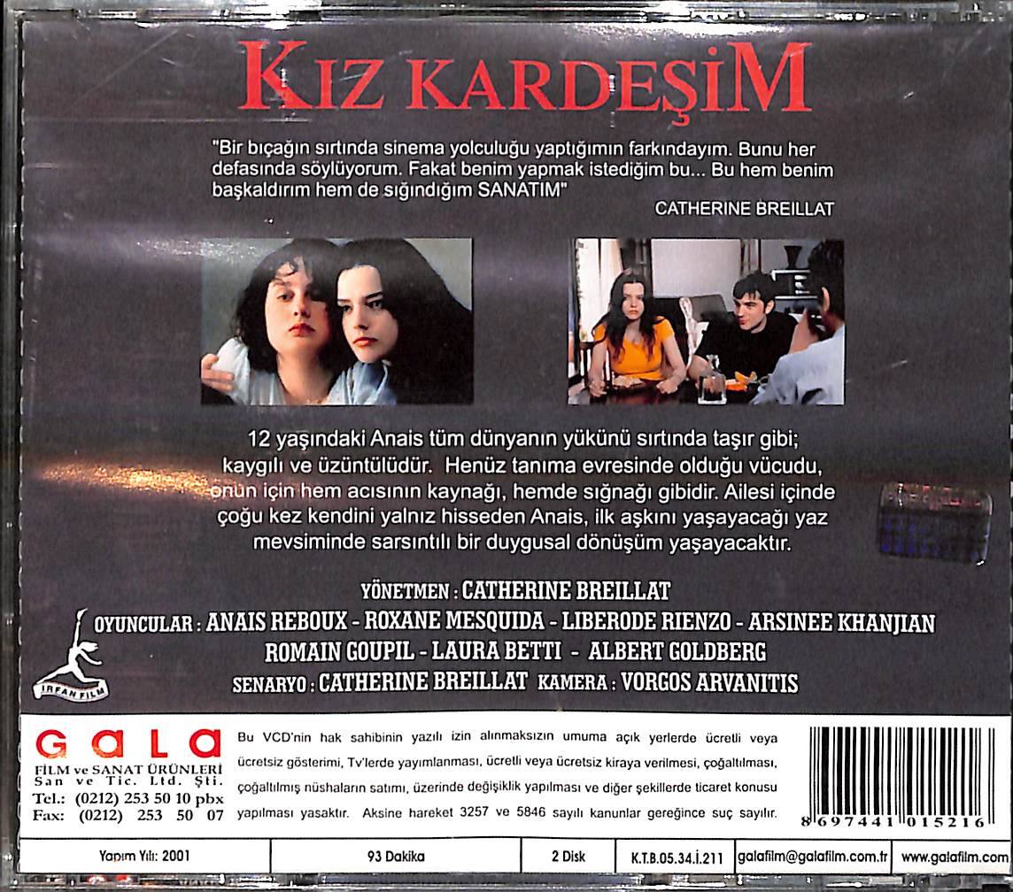 Kız Kardeşim - A ma Soeur (2001) Orjinal VCD Film ' Anais Reboux, Roxane Mesquida ' VCD28061 - 2
