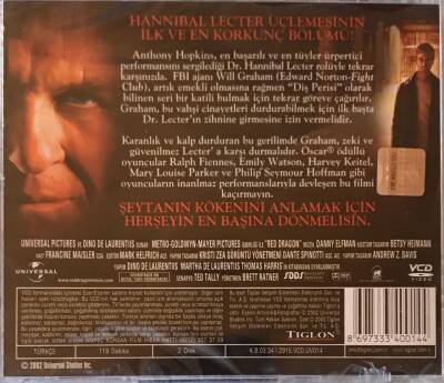 Kızıl Ejder (Anthony Hopkins) VCD Film VCD11358 - 2