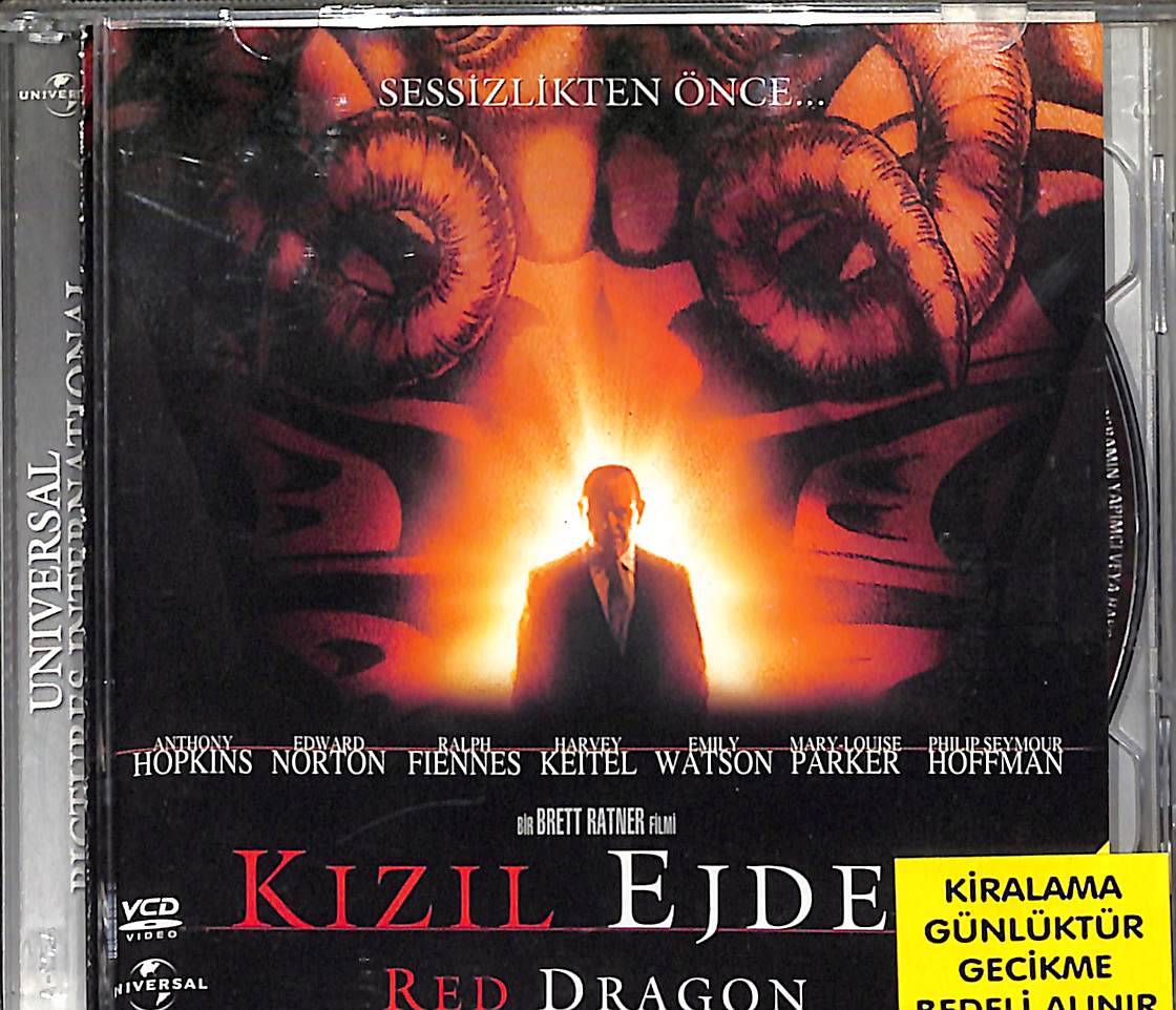 Kızıl Ejder - Red Dragon (2002) Orjinal VCD Film ' Anthony Hopkins - Edward Norton ' VCD28047 - 1