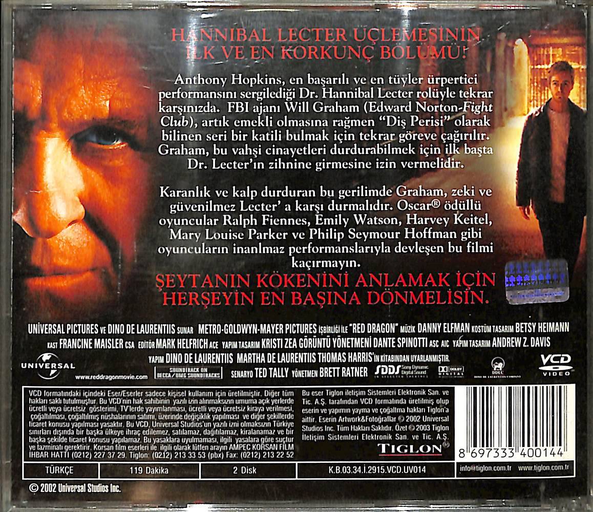 Kızıl Ejder VCD Film VCD27215 - 2