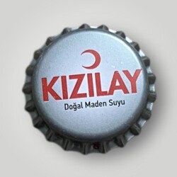 KIZILAY Doğal Maden Suyu Basılmamış Gazoz Kapağı CMK2-1239 - Gökçekoleksiyon