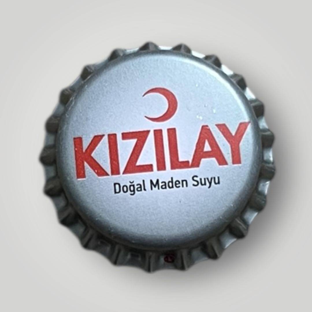 KIZILAY Doğal Maden Suyu Basılmamış Gazoz Kapağı CMK2-1239 - 1