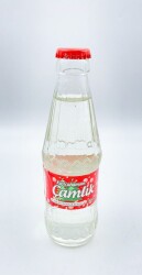 Kızılcahamam Çamlık – Eski Maden Suyu Cam Şişe (Etiketli) AOB3396 - Gökçekoleksiyon