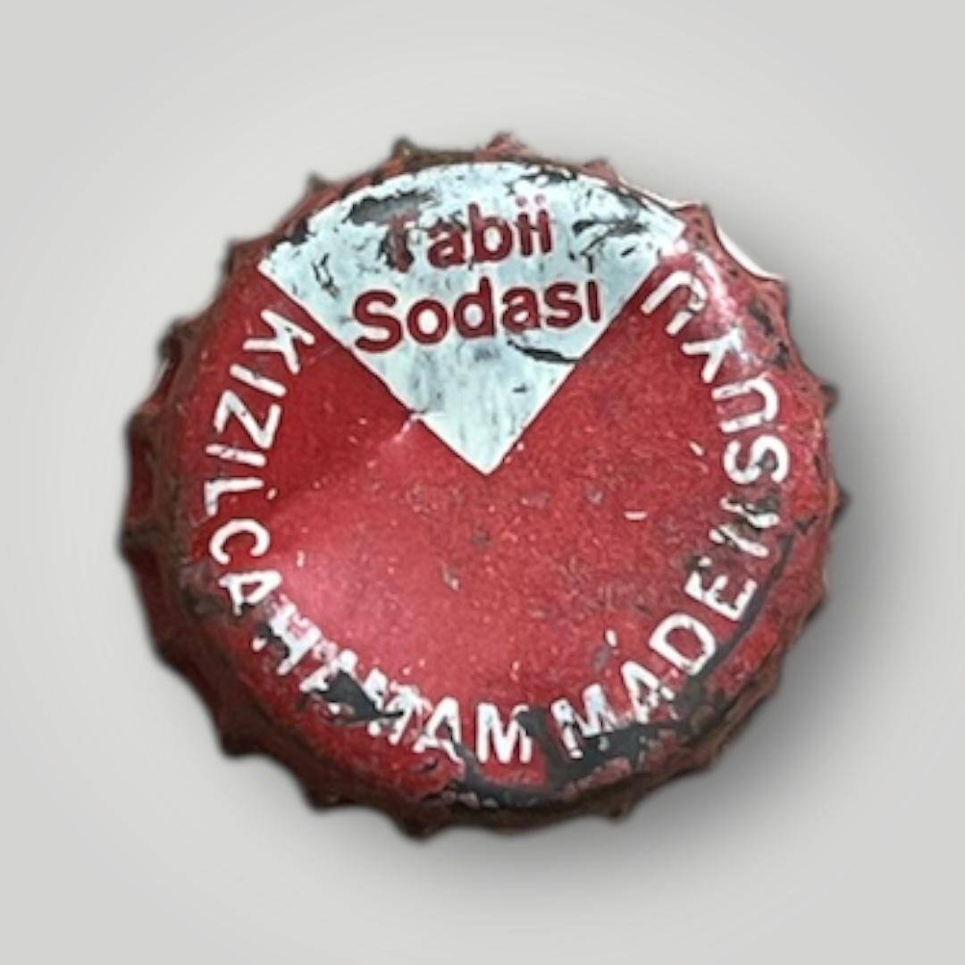 KIZILCIHAMAM Maden Suyu Tabii Sodası Gazoz Kapağı CMK2-1215 - 1