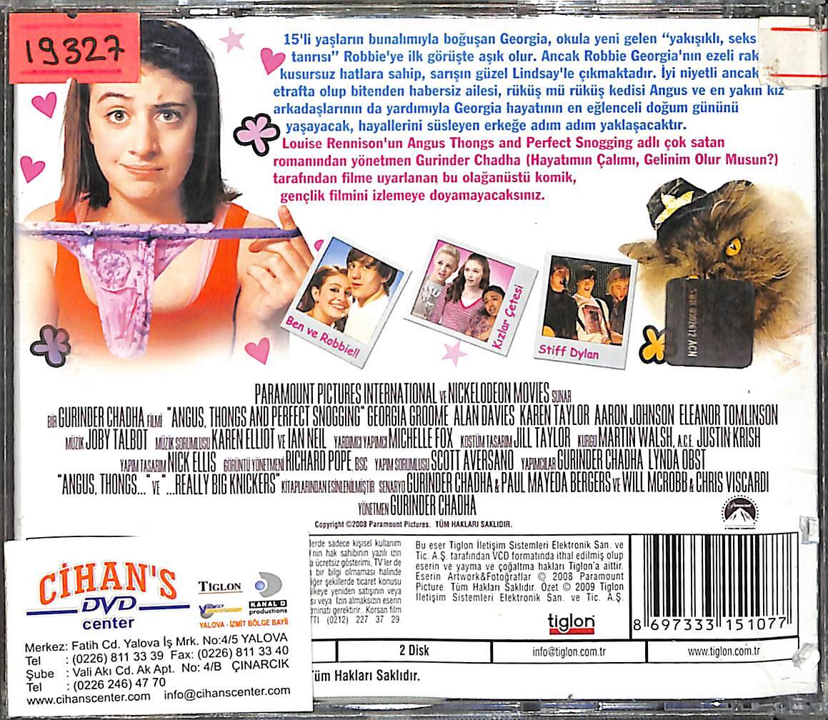 Kızlar Erkeklerden Ne İster - Angus Thongs And Perfect Snogging VCD Film (İkinci El) VCD27831 - 2