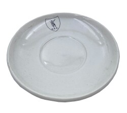 K.K.K (Kara Juvvetleri Komutanlığı) Eski Porselen Bardak Altlığı AOB1888 - Gökçekoleksiyon