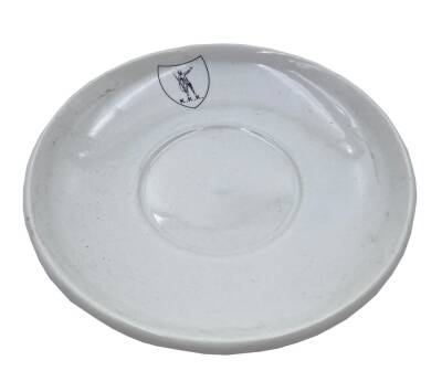 K.K.K (Kara Juvvetleri Komutanlığı) Eski Porselen Bardak Altlığı AOB1888 - 5