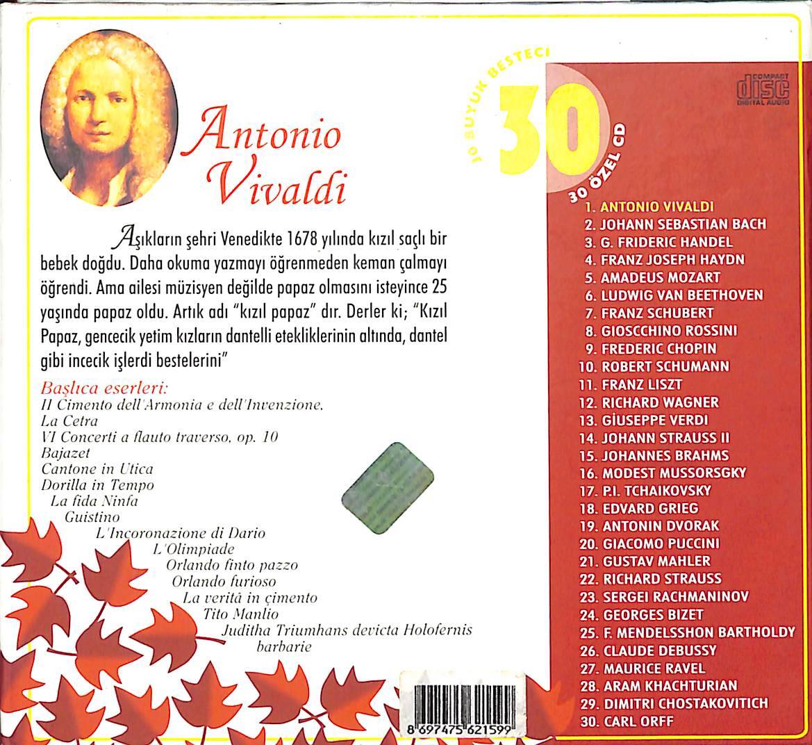 Klasik Müzik Koleksiyonu - Antonio Vivaldi CD (İkinci El) CD5446 - 2