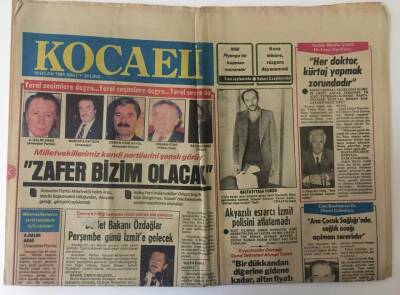 Kocaeli Gazetesi 10 Ocak 1984 - Devlet Bakanı Özdağlar Perşembe Günü İzmite Gelecek GZ13511 - 2