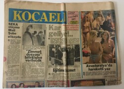 Kocaeli Gazetesi 13 Kasım 1983 - SEKA Olayına Mali Şube El Koydu GZ13512 - 2
