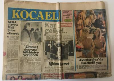 Kocaeli Gazetesi 13 Kasım 1983 - SEKA Olayına Mali Şube El Koydu GZ13512 - 2
