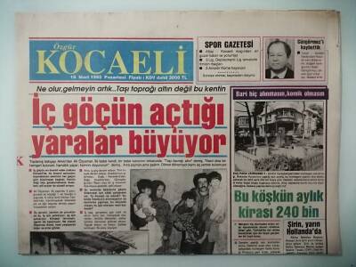 Kocaeli Gazetesi 15 Mart 1993 Zeki-Metin Eski Formda Değiller -GZ14965 - 1