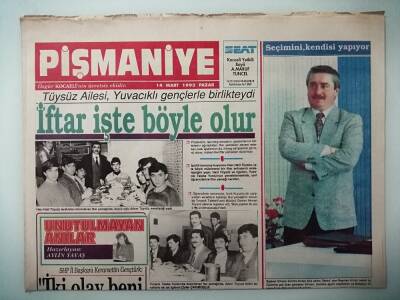 Kocaeli Gazetesi Pişmaniye Eki 14 Mart 1993 Ünlü Sanatçılarla Güzel Bir Eğlence -GZ14967 - 1