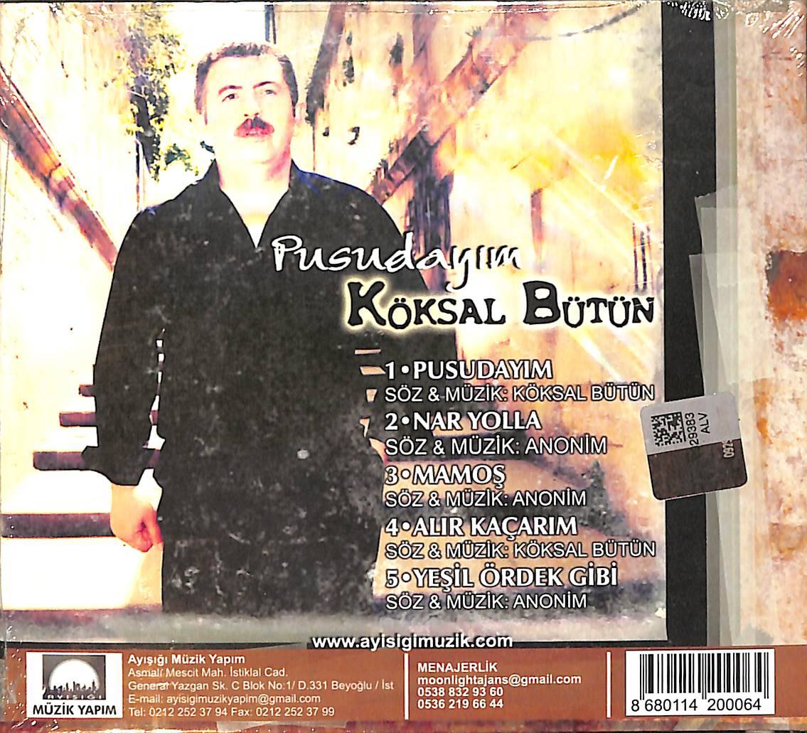 Köksal Bütün - Pusudayım CD (Sıfır) CD4697 - 2