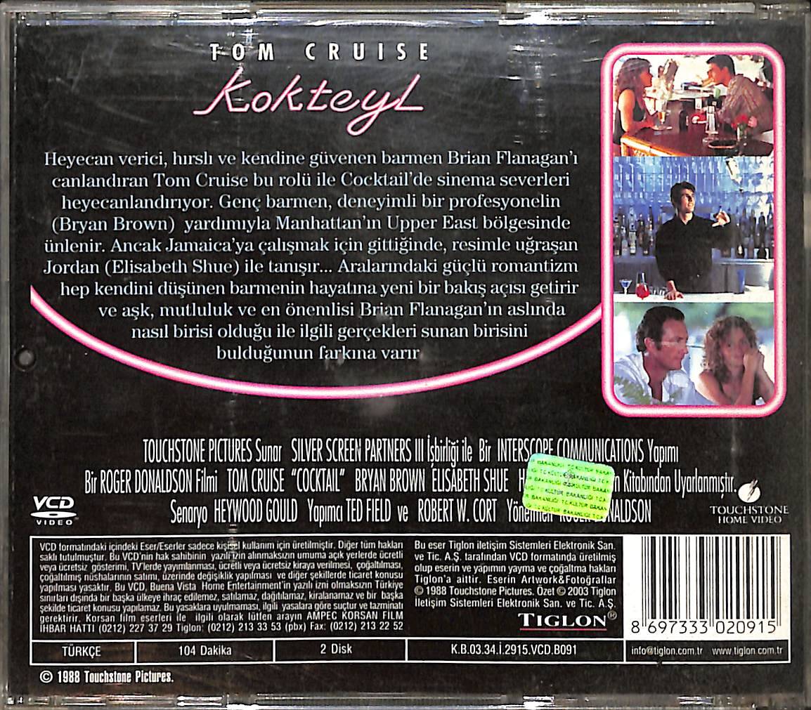 Kokteyl – Cocktail (1988) Orijinal VCD Film ' Tom Cruise ' VCD28737 - 2