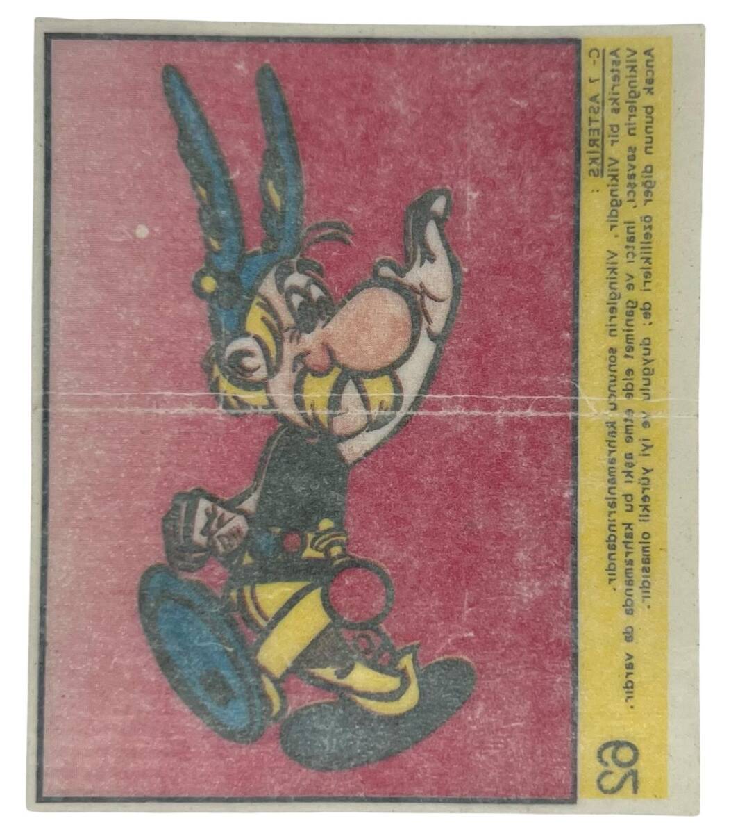 KOLA Dandy Sakız Kağıdı-ASTERİKS - No 62 Sakız Kağıdı Stickers SKZ1036 - 2