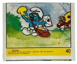 KOLA Dandy Sakız Kağıdı -ŞİRİNLER- No 40 Sakız Kağıdı Stickers SKZ1027 - 1