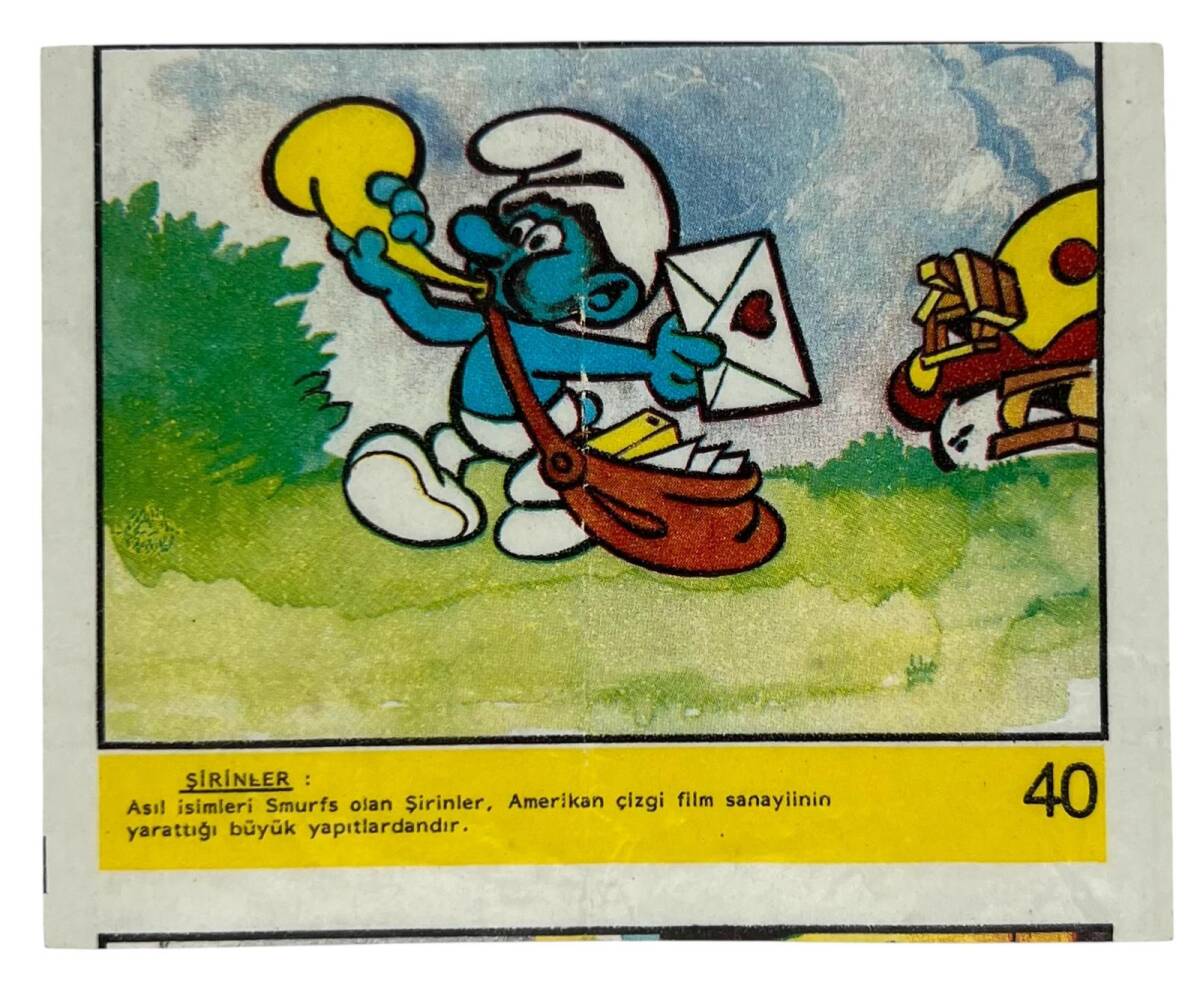 KOLA Dandy Sakız Kağıdı -ŞİRİNLER- No 40 Sakız Kağıdı Stickers SKZ1027 - 1