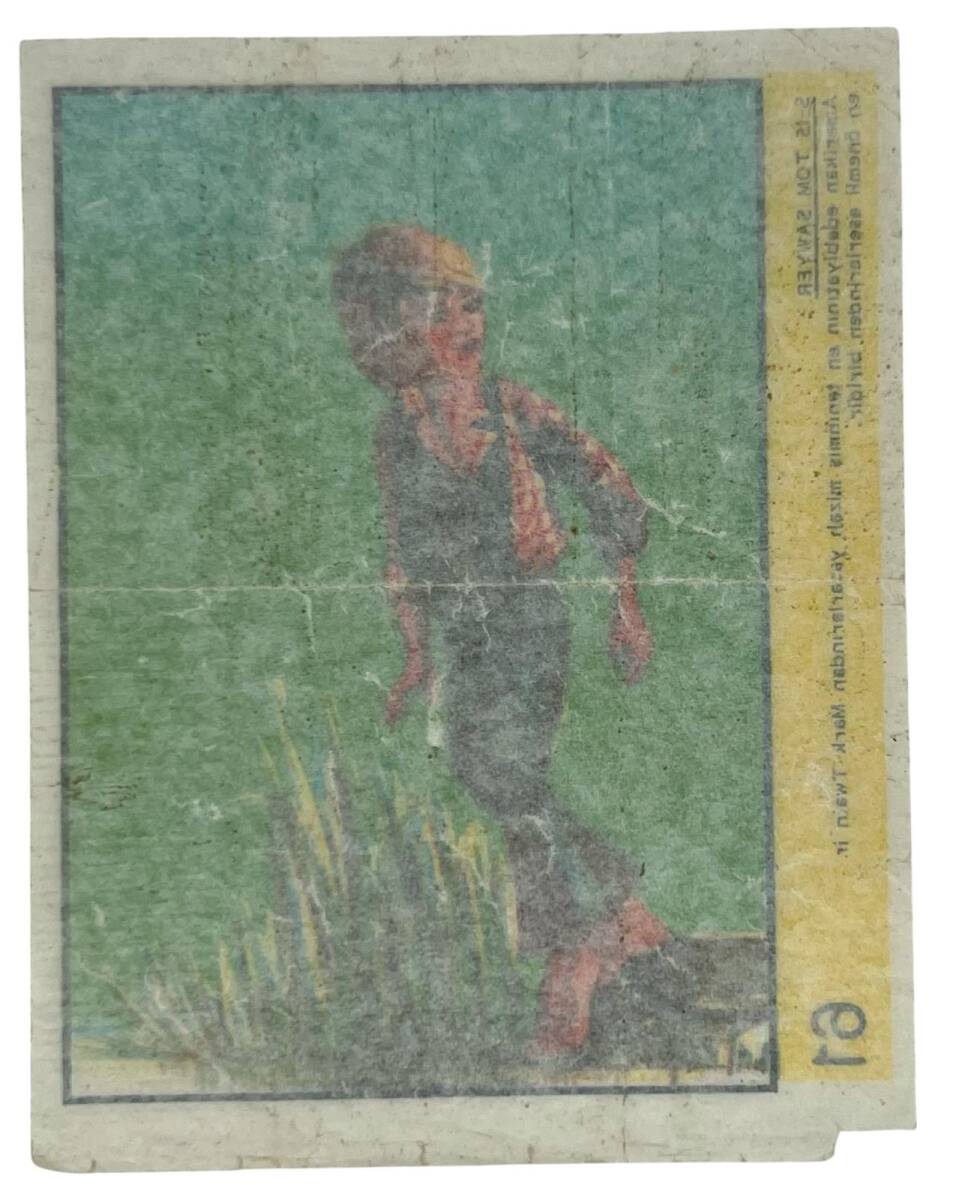 KOLA Dandy Sakız KağıdıTOM SAWYER- No 61 Sakız Kağıdı Stickers SKZ1035 - 2
