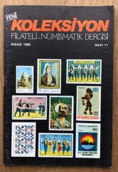 Koleksiyon Filateli Nümismatik Dergisi 1980 Sayı 11 - Gökçekoleksiyon