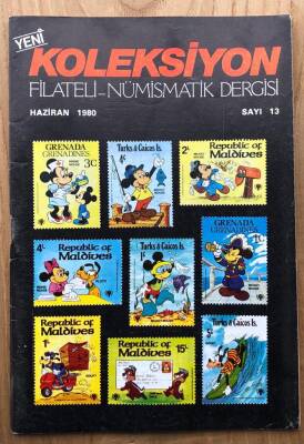 Koleksiyon Filateli Nümismatik Dergisi 1980 Sayı 13 - 1