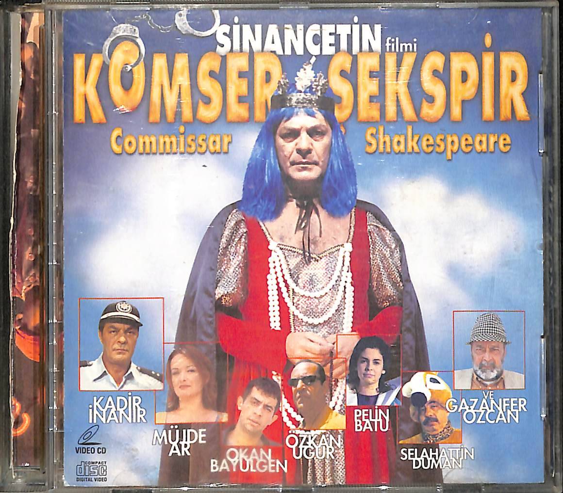 Komser Şekspir – Commissar Shakespeare Orijinal VCD Film ' Kadir İnanır, Müjde Ar, Özkan Uğur ' VCD28711 - 1