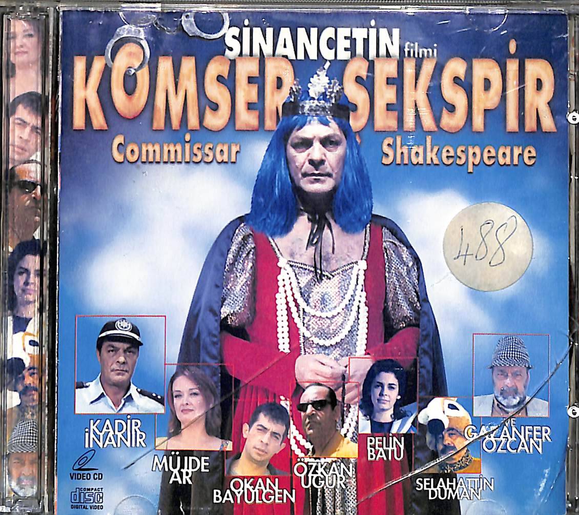 Komser Şekspir – Commissar Shakespeare Orjinal VCD Film ' Kadir İnanır, Müjde Ar, Okan Bayülgen ' VCD28326 - 1
