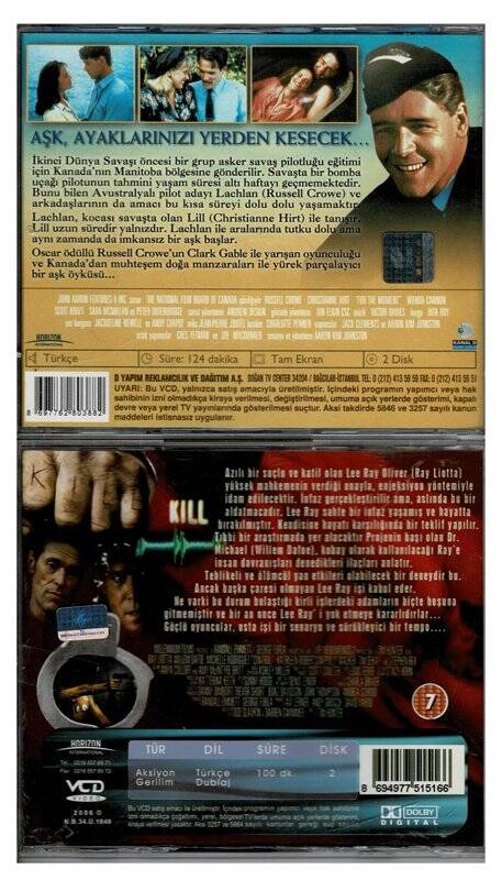 Kontrol Bir An İçin - 2 Adet VCD Film VCD406 - 2