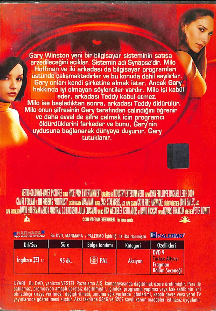 Kontrol Dışı DVD Film (İkinci El) DVD2526 - 2