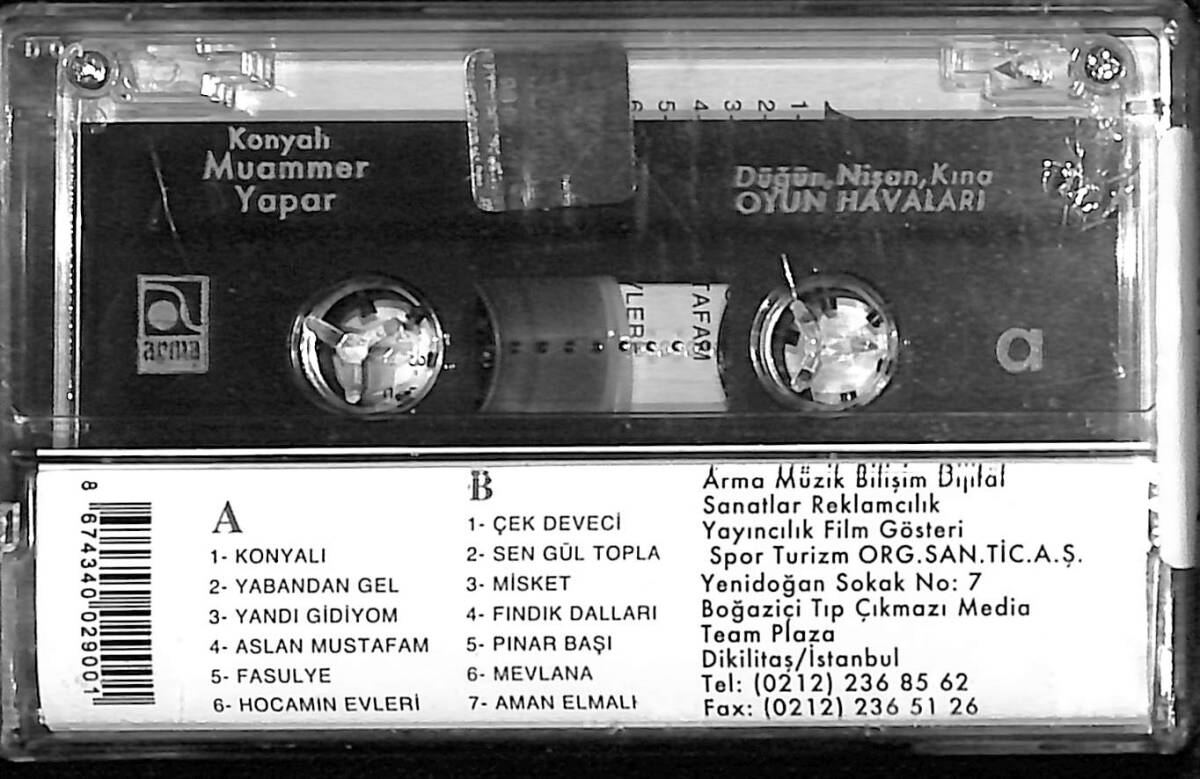Konyalı Muammer Yapar - Düğün, Nişan, Kına Oyun Havaları Kaset (Sıfır) KST27126 - 2