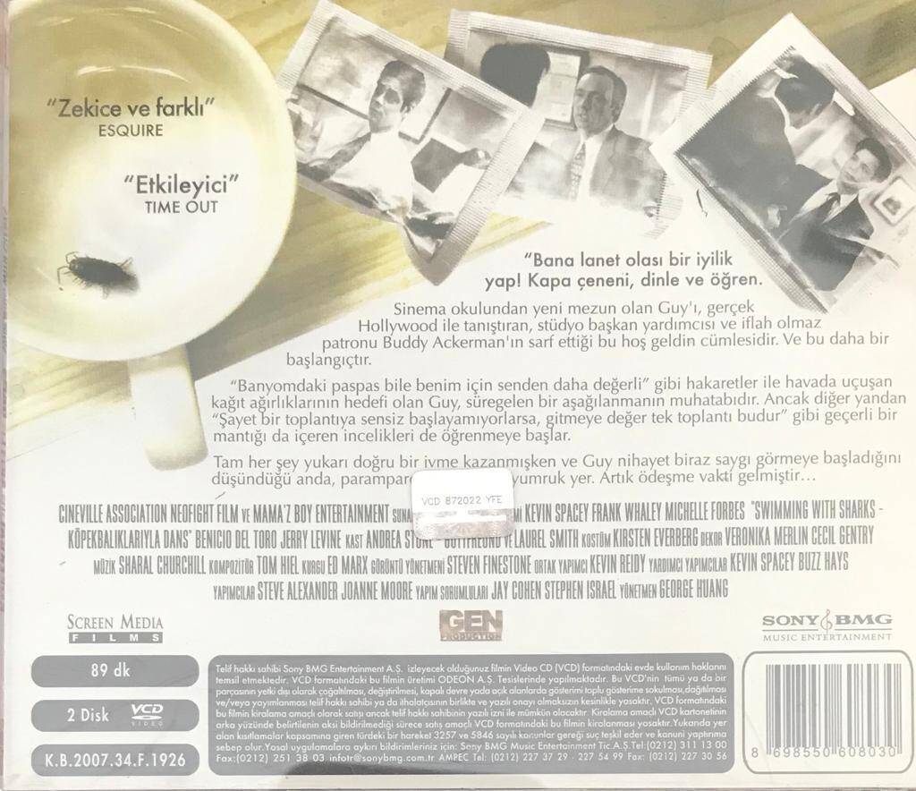 Köpekbalıklarıyla Dans VCD Film VCD8434 - 2