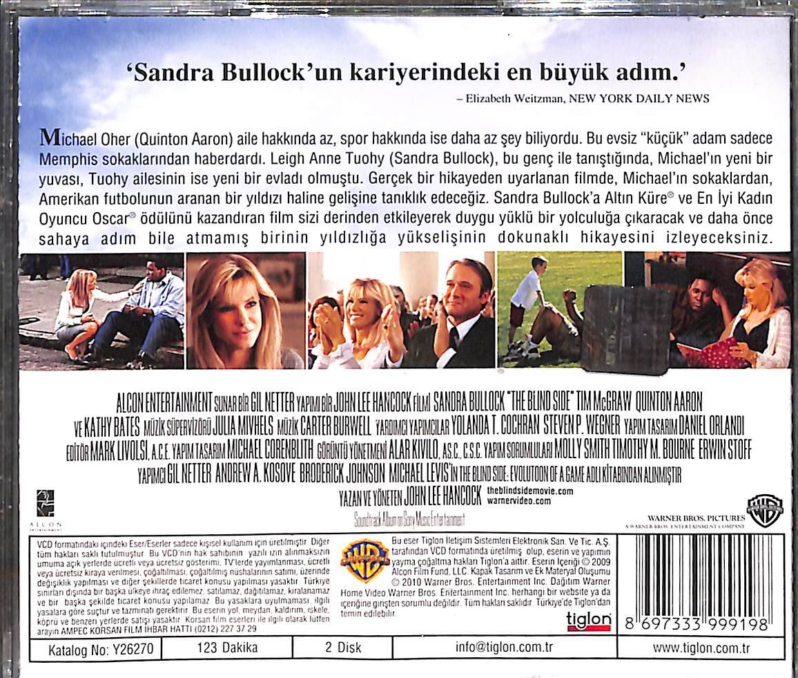 Kör Nokta - The Blind Side Orjinal VCD Film ' Sandra Bullock ' VCD28355 - 2
