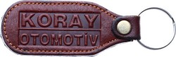 Koray Otomotiv Deri Formda Eski Anahtarlık AKS583 - 1