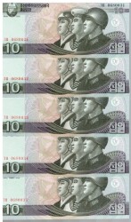 Kore 10 Won 2002 Çil Seri Takipli YKP3021 - 2