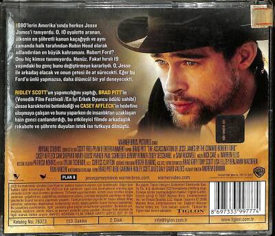 Korkak Robert Fordun Jesse James Suikasti (Brad Pitt) VCD Film VCD16613 - 2