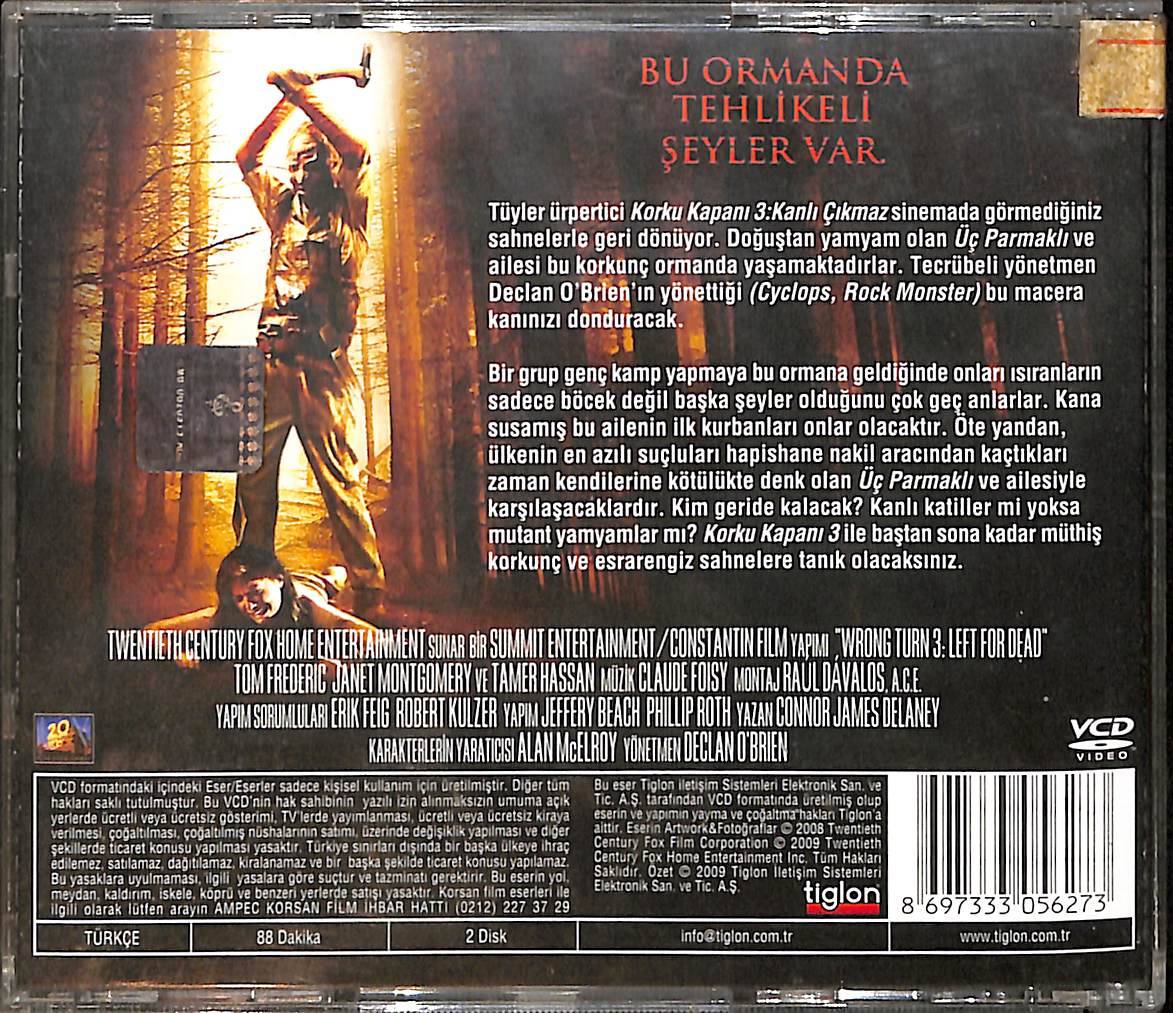 Korku Kapanı 3 - Kanlı Çıkmaz VCD Film (İkinci El) VCD27707 - 2