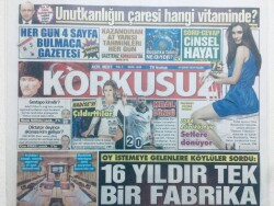 Korkusuz Gazetesi 10 Şubat 2019 - Köylüler Akplilere Sordu16 Yıldır Bir Fabrika Açtınızmı? GZ43180 - 1