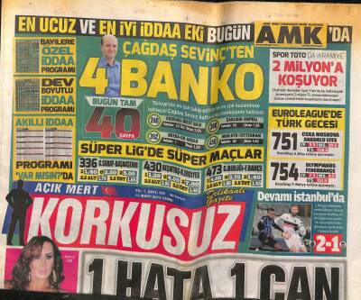 Korkusuz Gazetesi 13 Mart 2015 - Efsane Yalnız Erol Büyükburç 79 Yaşında Öldü GZ98874 - 1