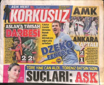 Korkusuz Gazetesi 2 Şubat 2015 - Burcu Güneş Yeni Albümü İçin Seçimi Bekliyor GZ106381 - 1