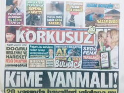 Korkusuz Gazetesi 22 Mayıs 2016 - Kime Yanmalı! GZ43174 - 1