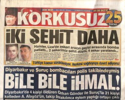 Korkusuz Gazetesi 27 Temmuz 2015 - 239 Yolcu Egede Ölümden Döndü GZ100158 - 2