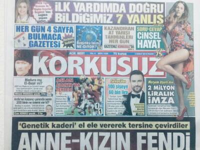 Korkusuz Gazetesi 3 Şubat 2019 - Tarkandan 100 Şişeye 60 Bin Lira GZ43181 - 2