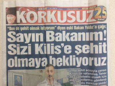 Korkusuz Gazetesi 7 Eylül 2015 - Cenk Tosun Maçtan Çıktı Gece Klübüne Koştu, İlhan İremden Nostalji Rüzgarı GZ27753 - 1