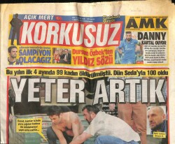 Korkusuz Gazetesi 7 Mayıs 2015 - Ebru Polat Nişanlısından Ayrıldığını Açıkladı GZ100863 - 2