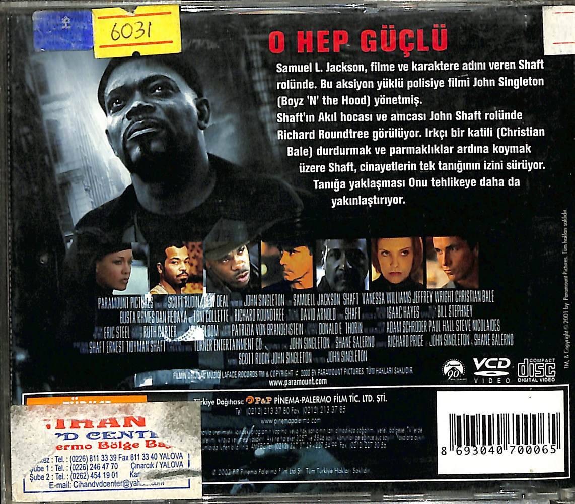 Korkusuz - Shaft (Samuel L. Jackson) VCD Film VCD15831 - 2