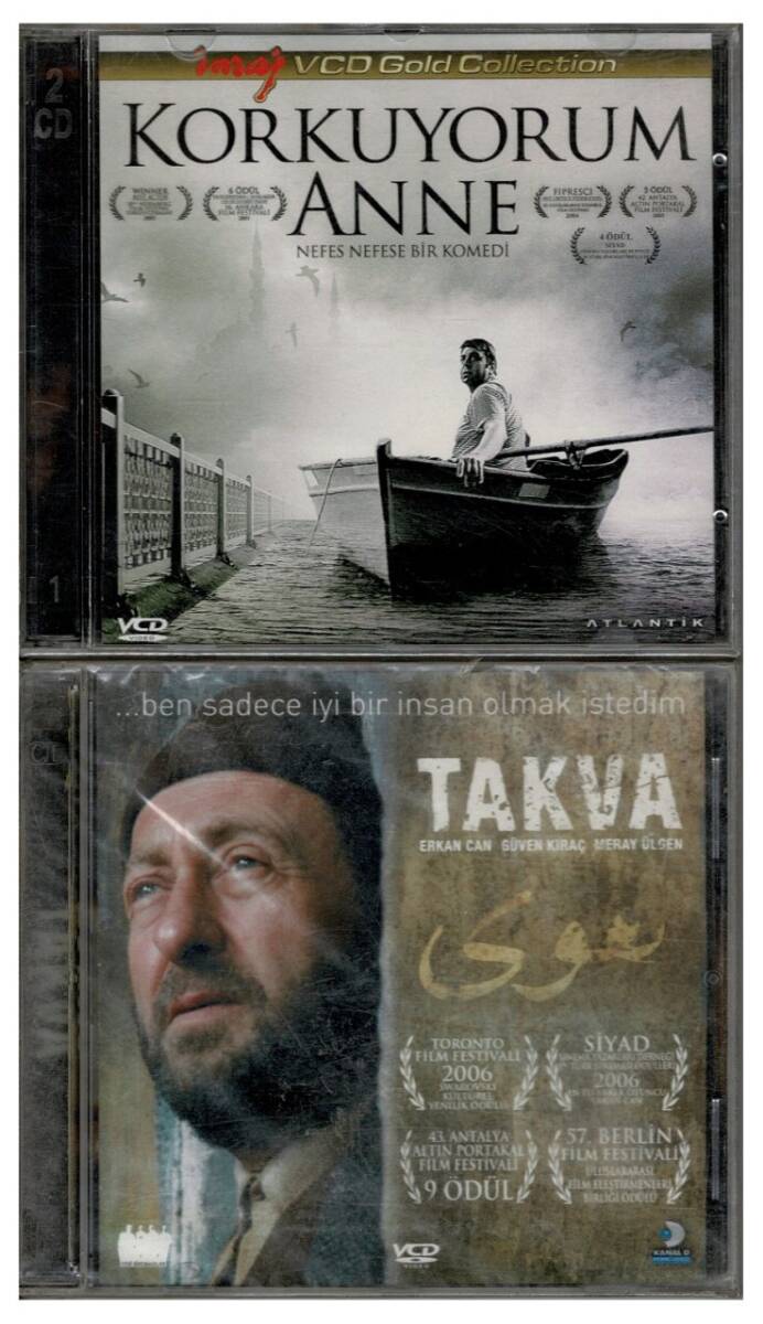 Korkuyorum Anne Takva - 2 Adet VCD Film VCD1219 - 1
