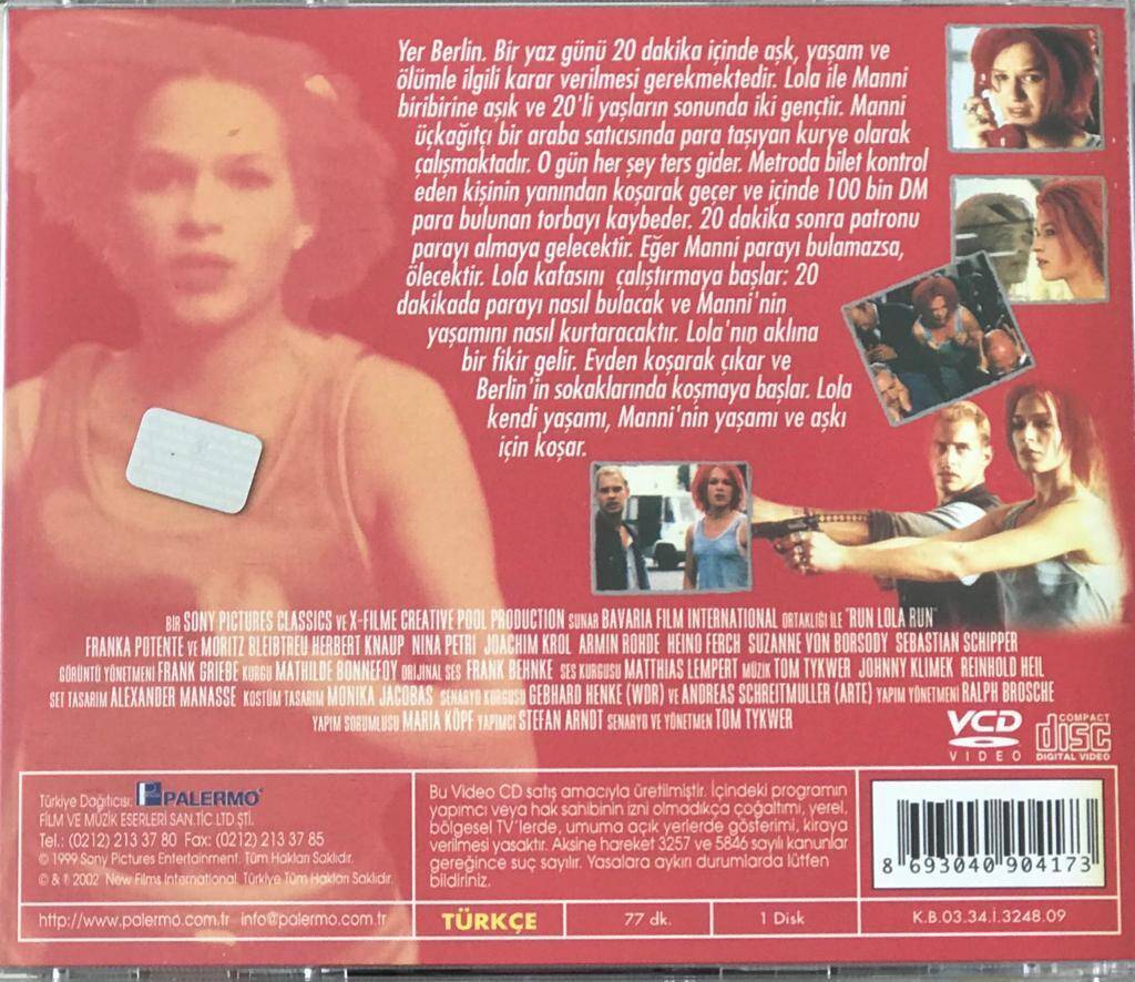 Koş Lola Koş VCD Film VCD5566 - 2